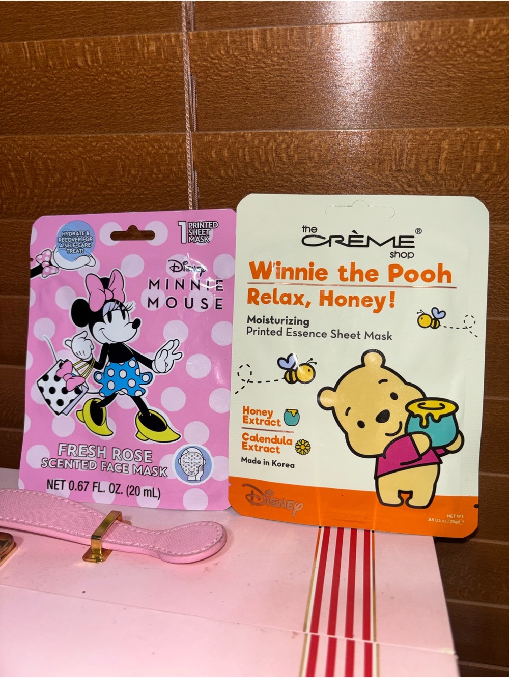 The Crème Shop Winnie the Pooh & Minnie Mouse Face Masks